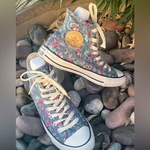 Converse Women's Chuck Taylor All Star Chambray Denim Rose High Top